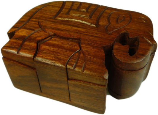 Elephant Puzzle Box