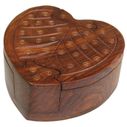 Round Heart Puzzle Box - Shopy Max