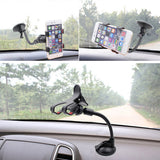 For Iphone 6 Universal Car Holder 360 degree rotation car Holder Cupule Black For Smart Phone PDS GPS Camera Recoder With Retail Box