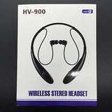 HV-900 Wireless Sports Stereo Bluetooth 4.0 Headset Neckband in-Ear Earbuds Earphone Headphone for iPhone Samsung LG phone with retail - Shopy Max