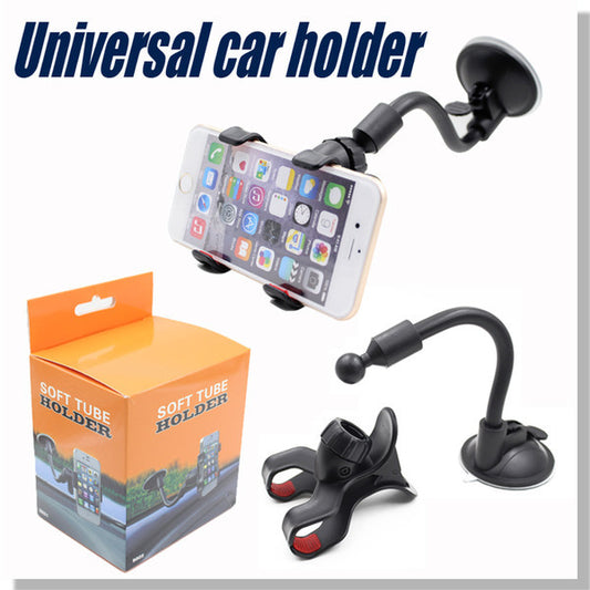 For Iphone 6 Universal Car Holder 360 degree rotation car Holder For Smart Phone PDS GPS Camera Recoder With Retail Box