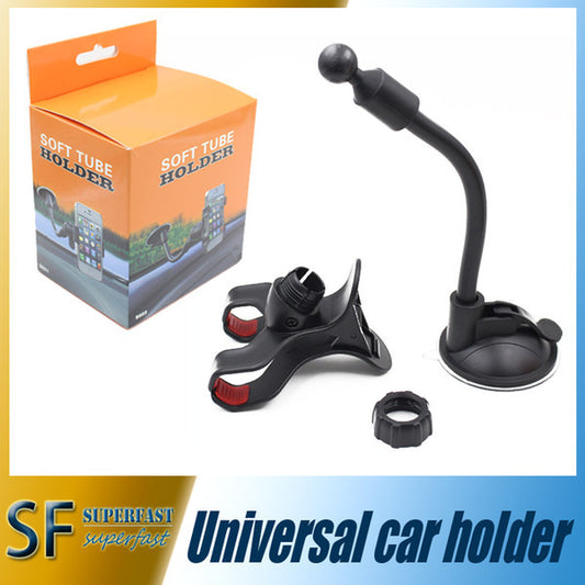 For Iphone 6 Universal Car Holder 360 degree rotation car Holder Cupule Black For Smart Phone PDS GPS Camera Recoder With Retail Box