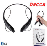 Black HV 900&HV-900 Wireless Sports Stereo Bluetooth Headset Neckband Headphone for iPhone Samsung HTC LG Smartphone WITH RETAIL