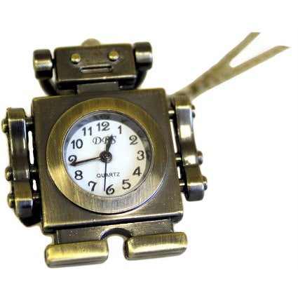 Steampunk Pendant - Robot Clock - Shopy Max
