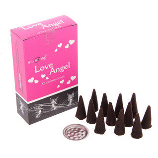 Stamford Love Angel Incense Cones - Shopy Max