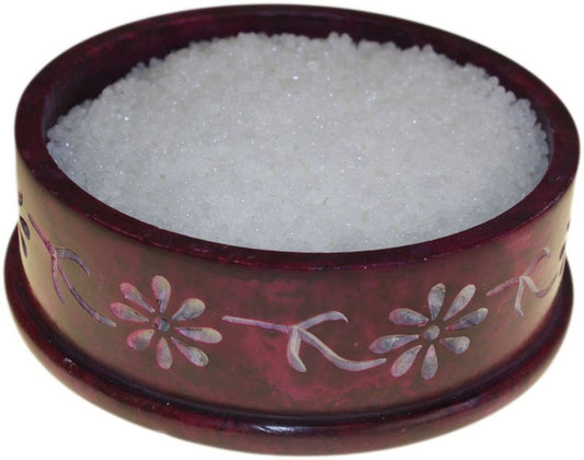 White Lavender Simmering Granules 200g bag (Pale Blue) - Shopy Max