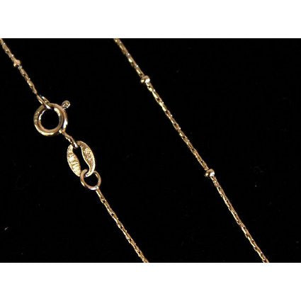925 Silver Curb Chain - Beaded - Shopy Max