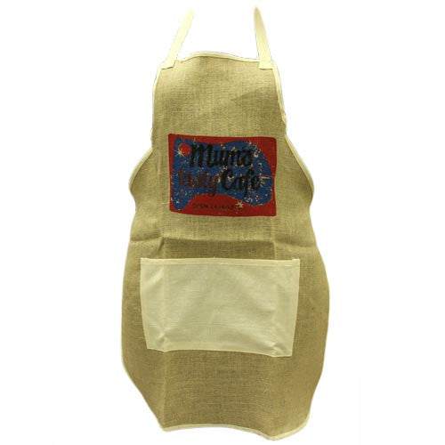 Soft Jute Apron - MUMS CAFE - Shopy Max