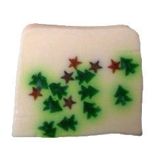 Mini Christmas Trees & Stars Soap - 115g Slice