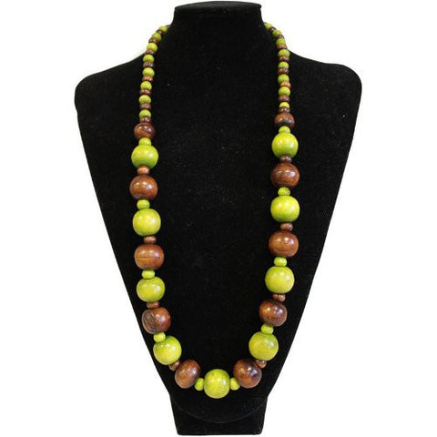 Beach Party Necklace - Lime