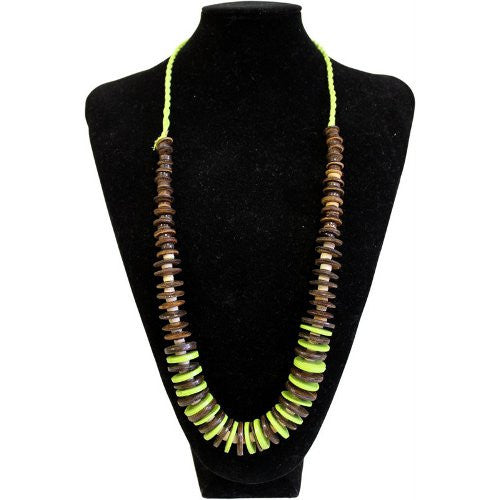 Coconut Necklace - Lime