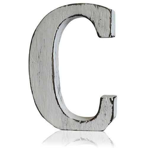 Shabby Chic Letter - C - Shopy Max