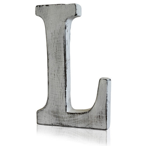 Shabby Chic Letter - L - Shopy Max