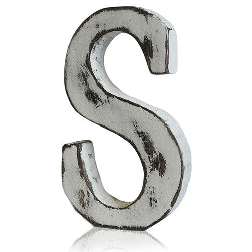 Shabby Chic Letter - S - Shopy Max