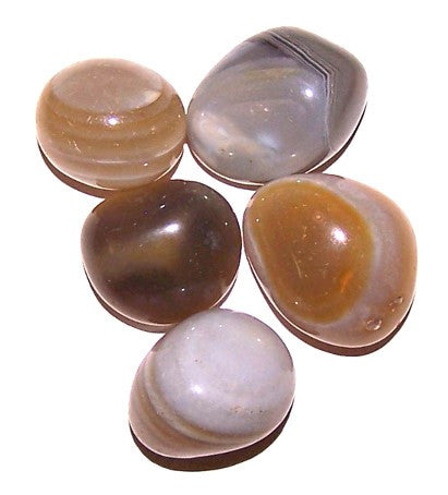 Banded Agate Large Tumble Stones - Shopy Max