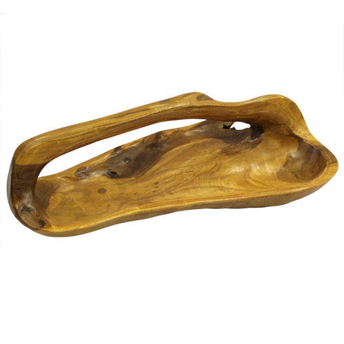 Teak Root - Bowl with Handle 40 cm