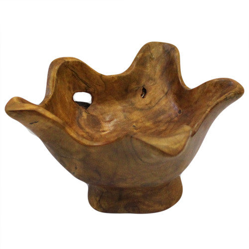 Teak Root - Small Round Bowl