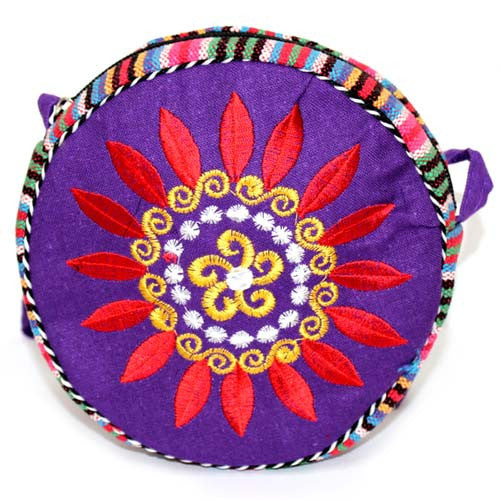 Tibetan Wheel of Life Bag - Indigo - Shopy Max