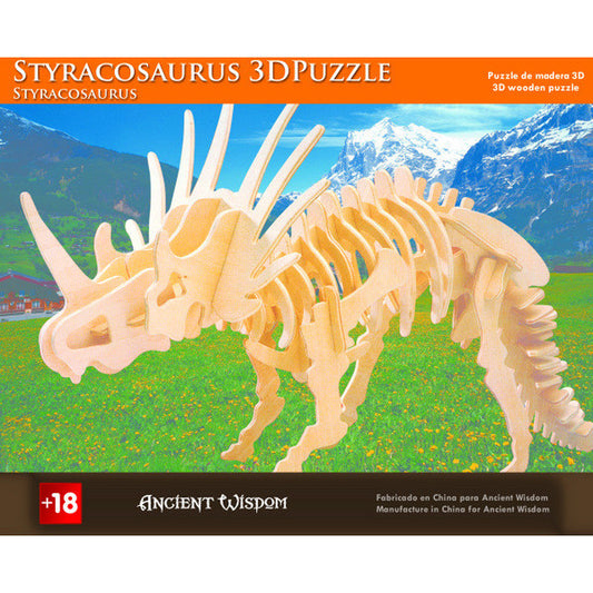 Styracaurus - 3D Wooden Puzzle