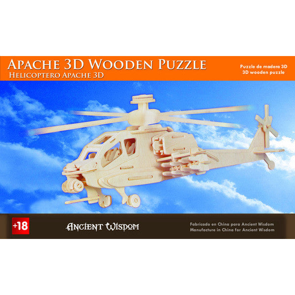 Apache - 3D Wooden Puzzle