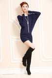 2013 new hot fashion women clothing cute casual active sexy dress wild slim Elegant long sleeve Plus size Batwing sleeve Sequins