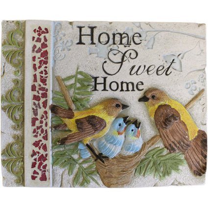 Wise Word Plaque Lrg - Home Sweet Home