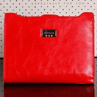 New arrival! Free shipping gentlewoman wallet fashion ladies wallet,women's bowknot purse,clutch bags 5COLORS N1210-9